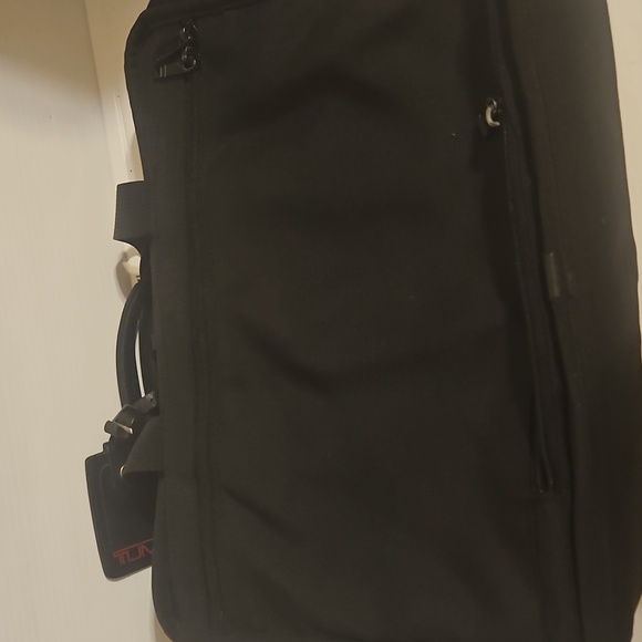 TUMI Alpha Expandable Ballistic Nylon Briefcase Messenger Laptop Bag 26214D3 7th - Picture 5 of 12